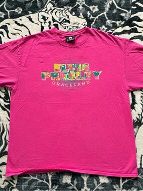 016 - ELVIS PRESLEY GRACELAND T SHIRT